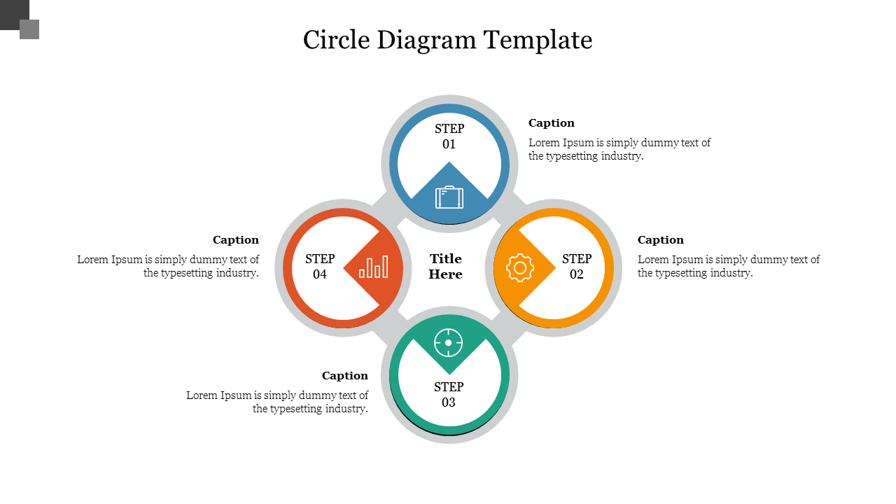 Affordable Circle Diagram Template Presentation Design